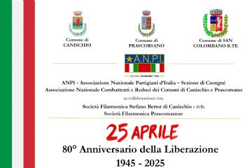 manifesto commemorazione 25 aprile 2025 - programma