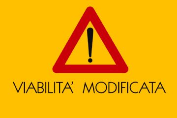 divieto di circolazione SP42 dalle ore 14,00 alle ore 14,35 circa del 26.08.2026